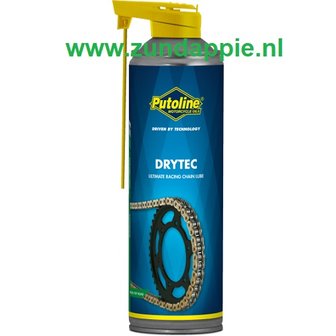 Kettingspray Drytec is een speciaal PTFE smeermiddel