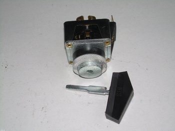 Contact slot model merit met sleutel zwart of Grijs 519-16.925