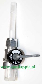 Benzine kraan Karcoma M12 x 1 met filter beker 30-1003